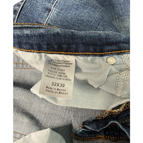 [g] George Straight Jeans Men's W32xL30 Medium Wash Casual Great Condition - Picture 5 of 9